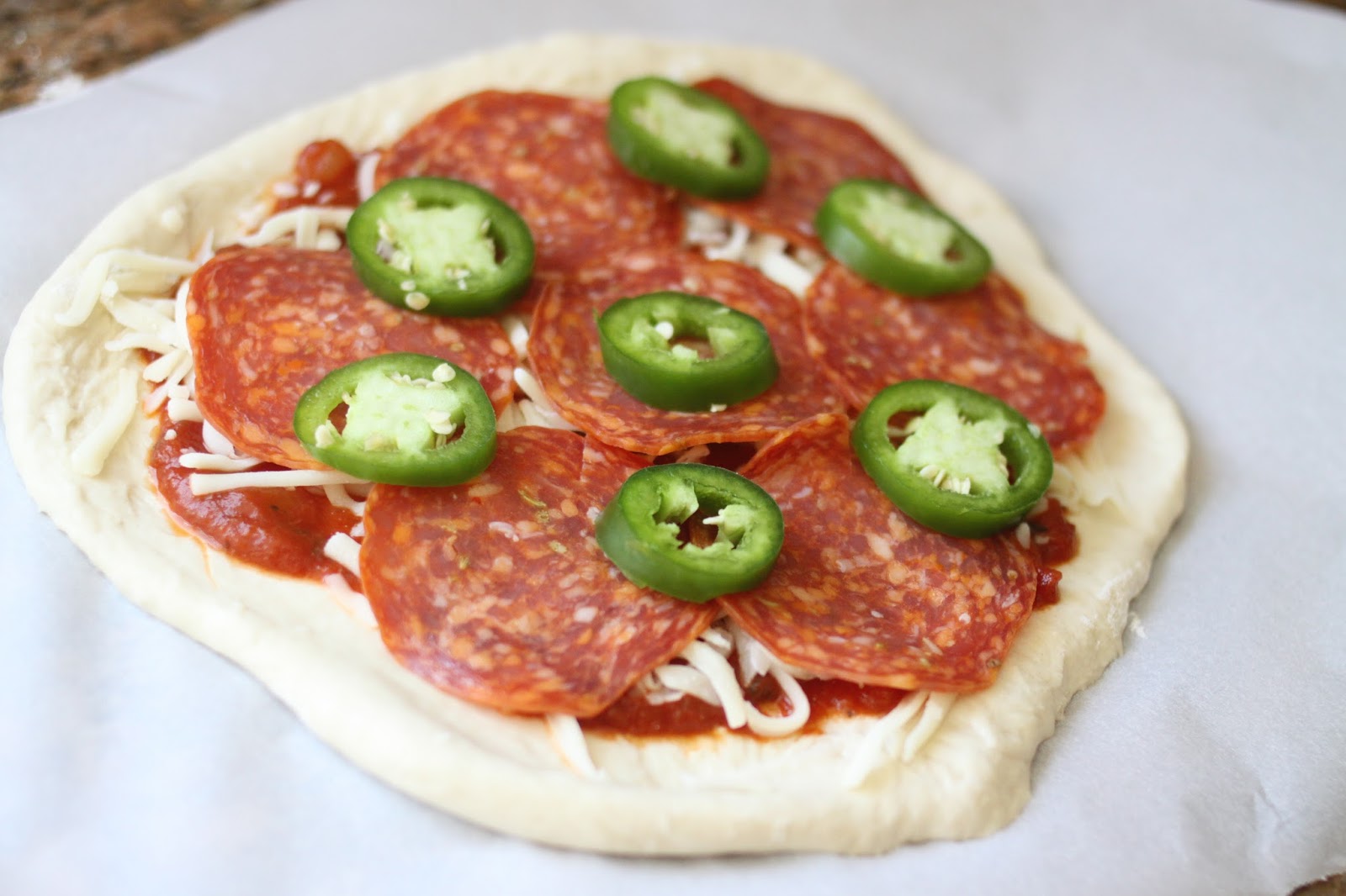 The Larson Lingo Pepperoni, Pineapple & Jalapeño Pizza + A Winner!