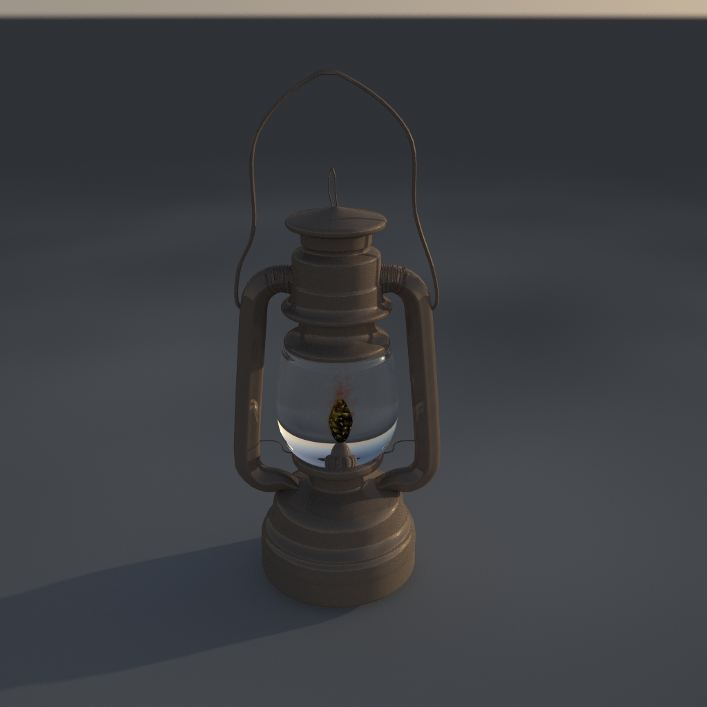 Berts Blog For Game Creation Oil Lamp Game Asset