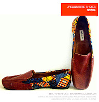 Sepha African Print loafers - BHF Shopping mall - iloveankara.blogspot.co.uk