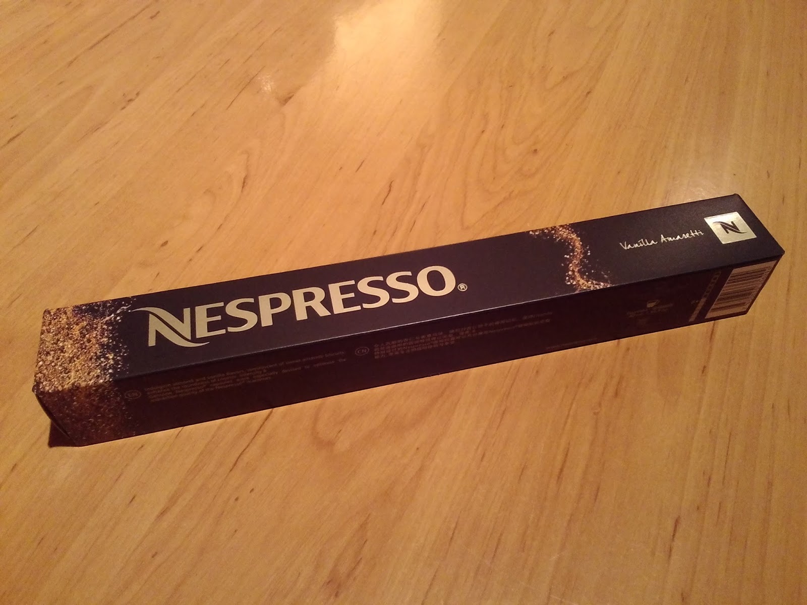The Excited Eater: Nespresso Vanilla Amaretti Pods Limited Edition