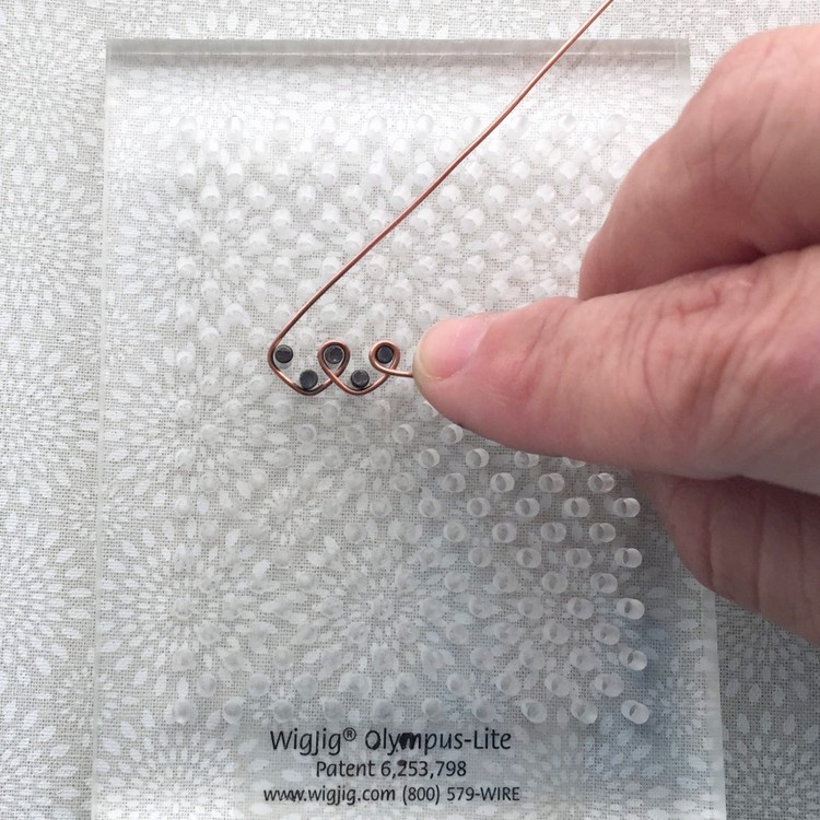 Lisa Yang Jewelry Making Wire Heart Rings Using a Wire Jig