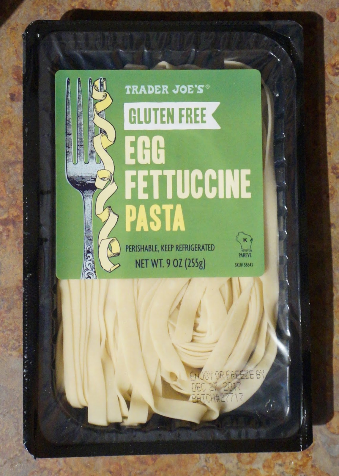 Exploring Trader Joe's Trader Joe's Gluten Free Egg Fettuccine Pasta