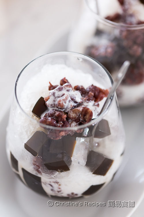 Red Bean & Grass Jelly Drink02