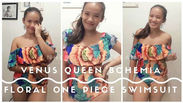 Venus Queen Bohemia Floral One Piece Swimsuit