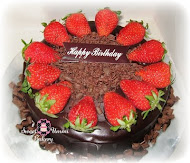 Kek Coklat Moist (strawberry)