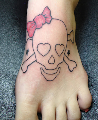 bow tattoo