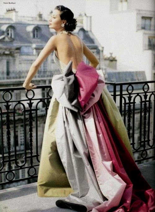 vintage 1950s dress in Paris