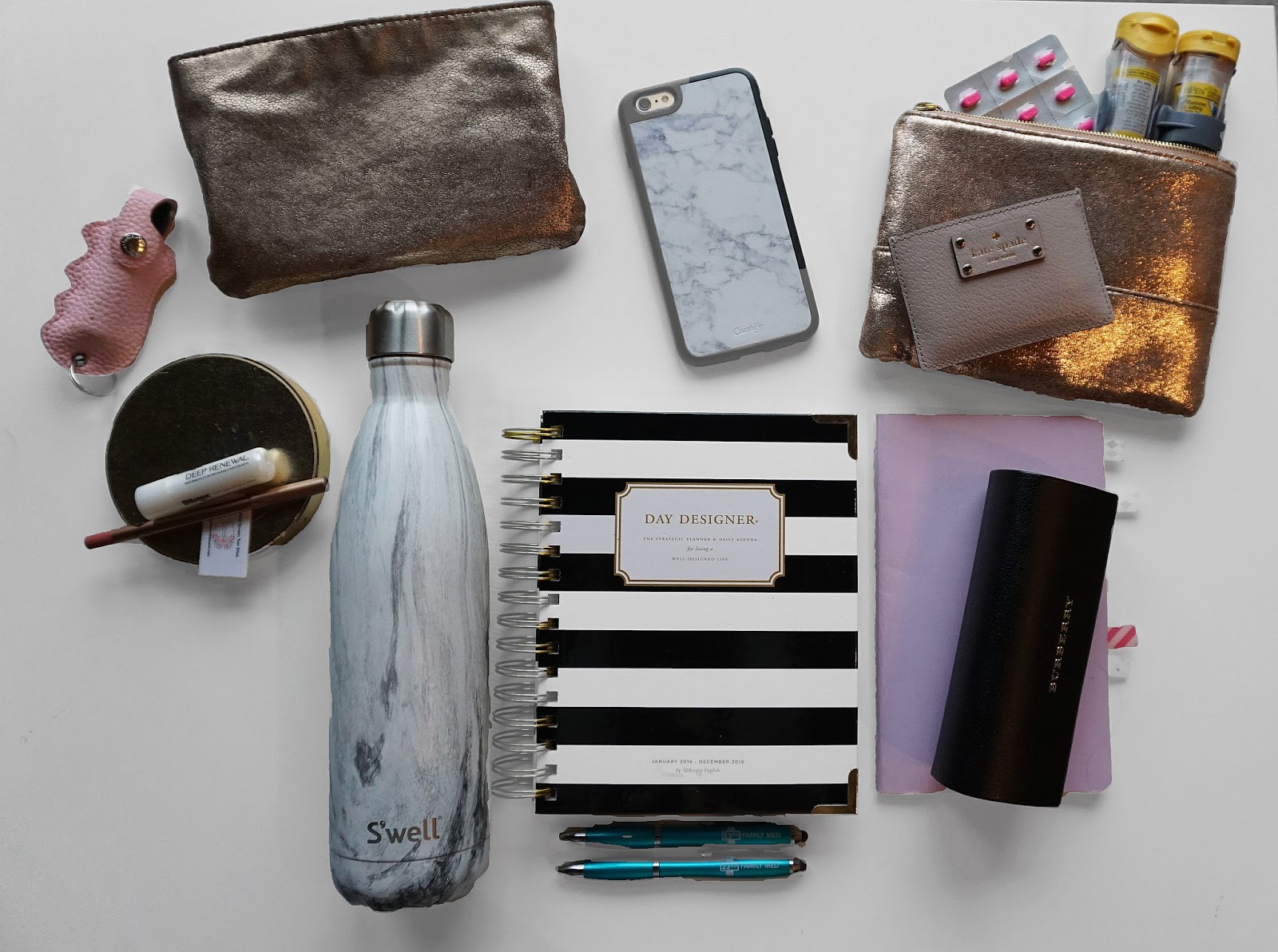 In a lab coat what's in my bag rotation edition