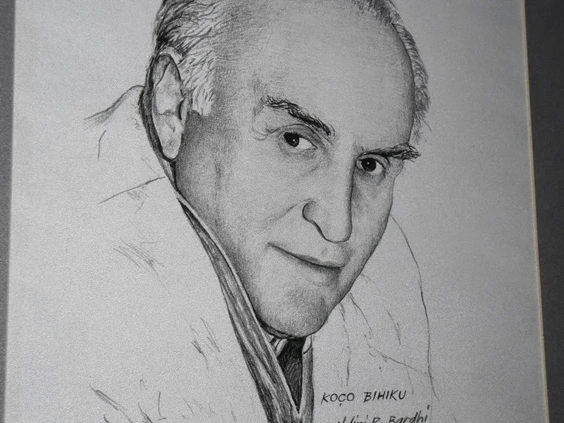 Prof. Dr. Koço Bihiku nga piktori Ndini Bardhi