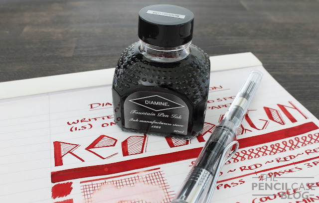 Diamine Red Dragon ink review