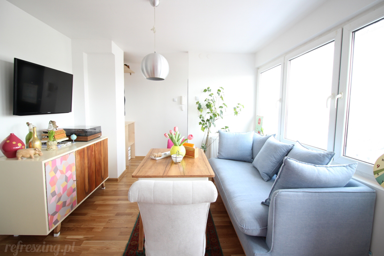 Home Refreszing. Mieszkanie po remoncie. Odcinek drugi-salon. Jak urządzić mały salon?