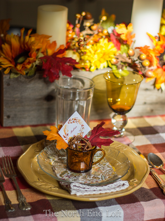 The North End Loft: Thanksgiving Table 2015