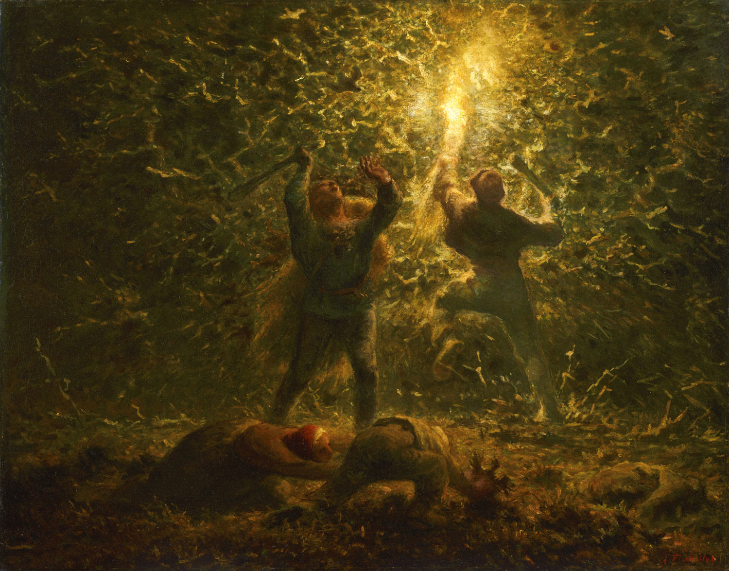 JeanFrançois Millet Bird's Nesters, 1874 Tutt'Art Masterpieces