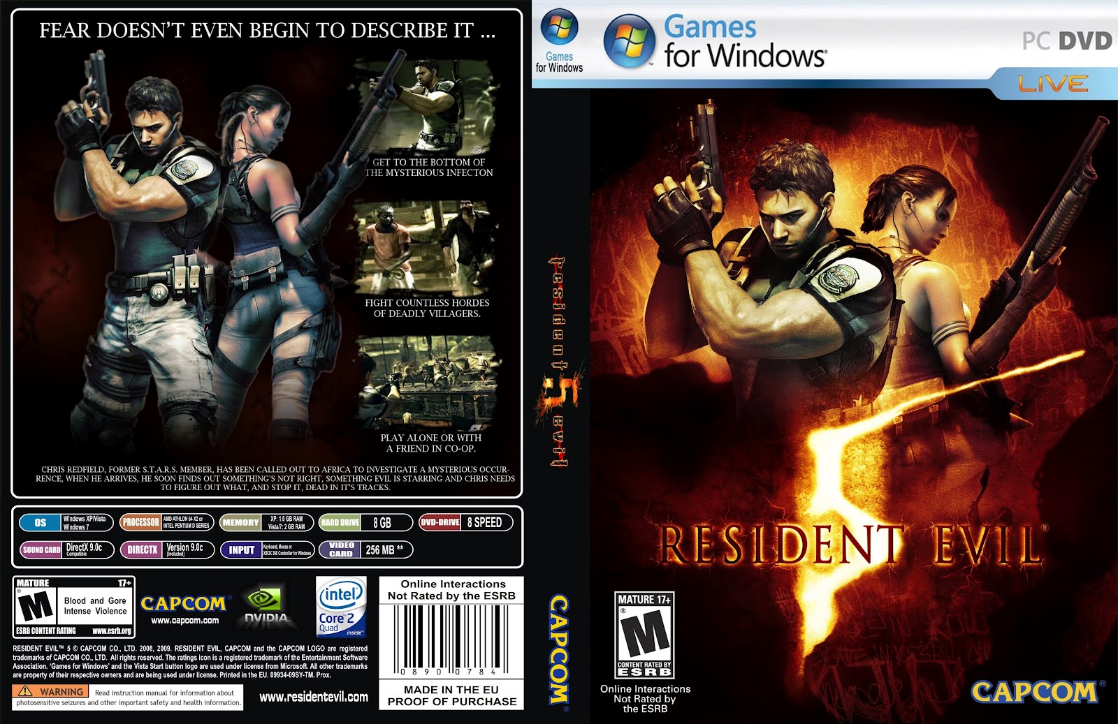 Игры 5 n. Resident Evil 5 обложка PC. Resident Evil 5 вулкан. Games for Windows. РС игры XP диск.