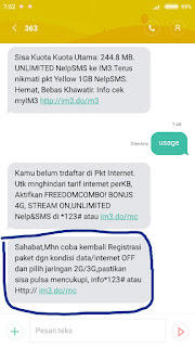 Get Gagal Paket Indosat PNG