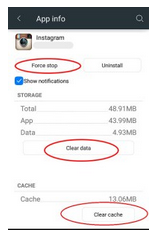 Cara menangani Instagram Error “An Unknown Network Error Has Occurred”