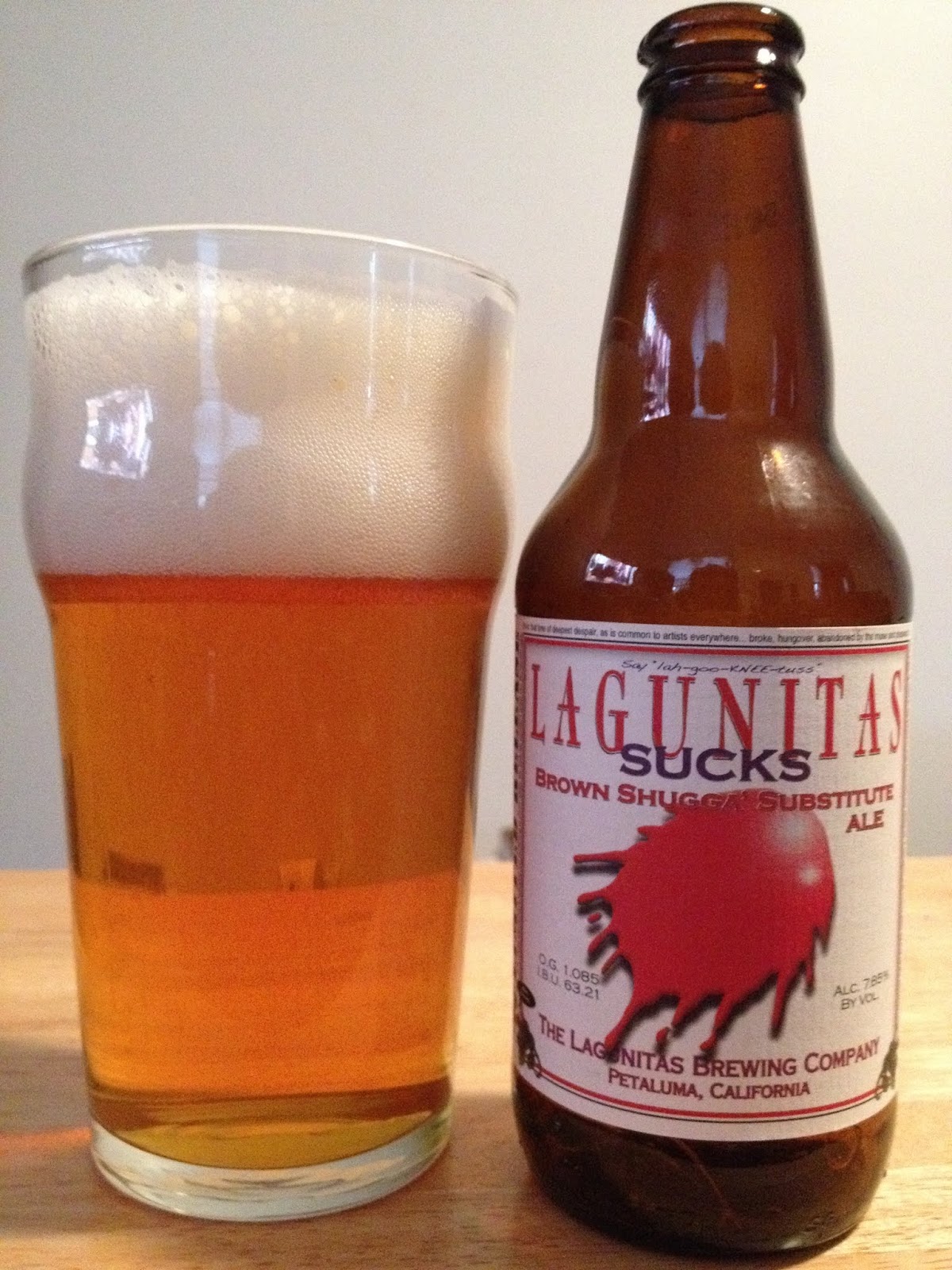 The Brew Report Lagunitas Brown Shugga' Substitute Ale