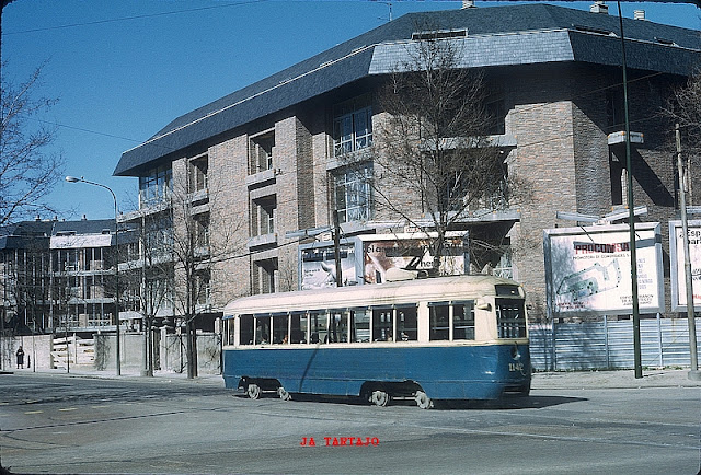 Madrid, Transportes Urbanos Tranvías EMT. Línea 70 (2).