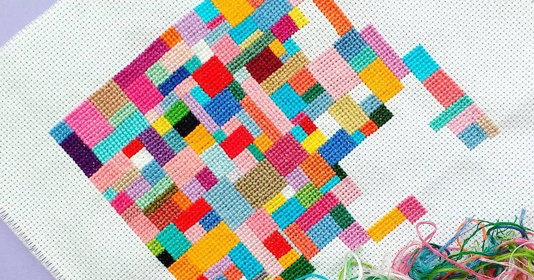 Bugs and Fishes by Lupin Scrappy Patchwork Cross Stitch Another