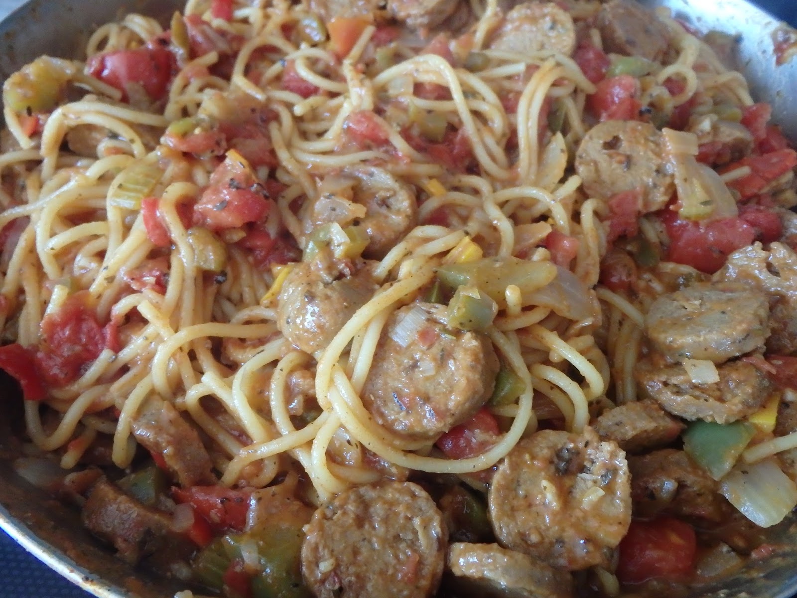 One Pot Vegan Jambalaya Pasta For Tha Masses