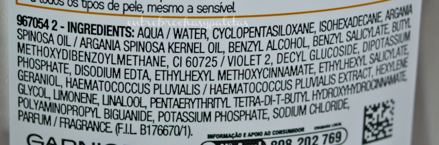 agua micelar aceite garnier