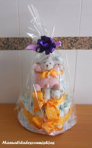 tarta de pañales