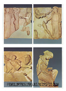 Kartu Pos Benda Benda Koleksi Museum Olympia Yunani - 03