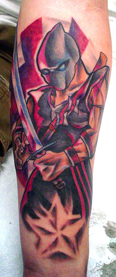 GRIFFE TATTOO: GUERREIRO NINJA