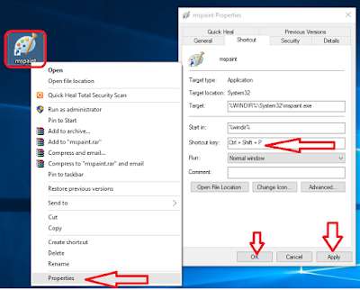 How to Open MS Paint by Shortcut Key (Easy),how to open ms paint in shortcut,create paint shortcut key,paint tips & tricks,how to use paint,ms paint desktop icon,paint create desktop shortcut,Create MS Paint shortcut key on Desktop,windows 10,open by shortcut key,ms paint shortcut key,how to create app shortcut key,repair paint,paint file not open,where paint in windows 10,paint location,search paint How to Open MS Paint by Shortcut Key (Easy)