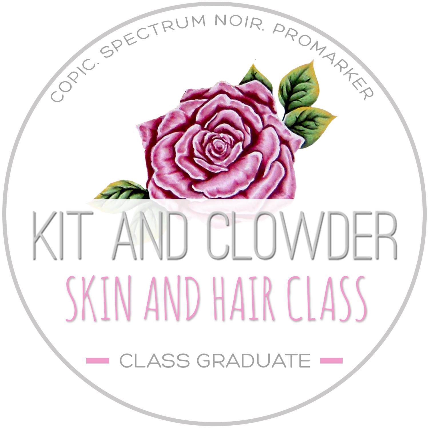Kit and Clowder Skin and Hair Technique Class Graduate