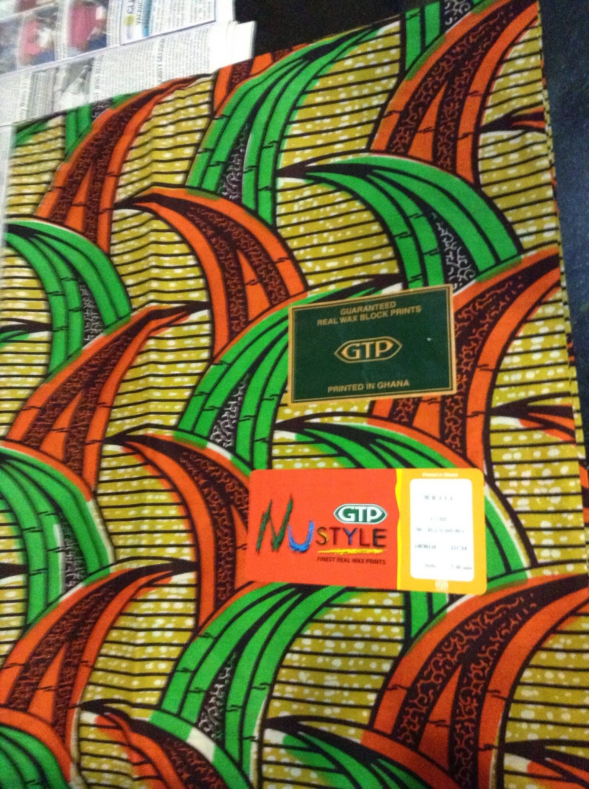 My Journey in the Kingdom of Swaziland Day 23 Authentic Ghanaian Fabric