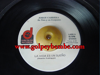 45 Rpm Conjunto Jorge Cabrera - Side A