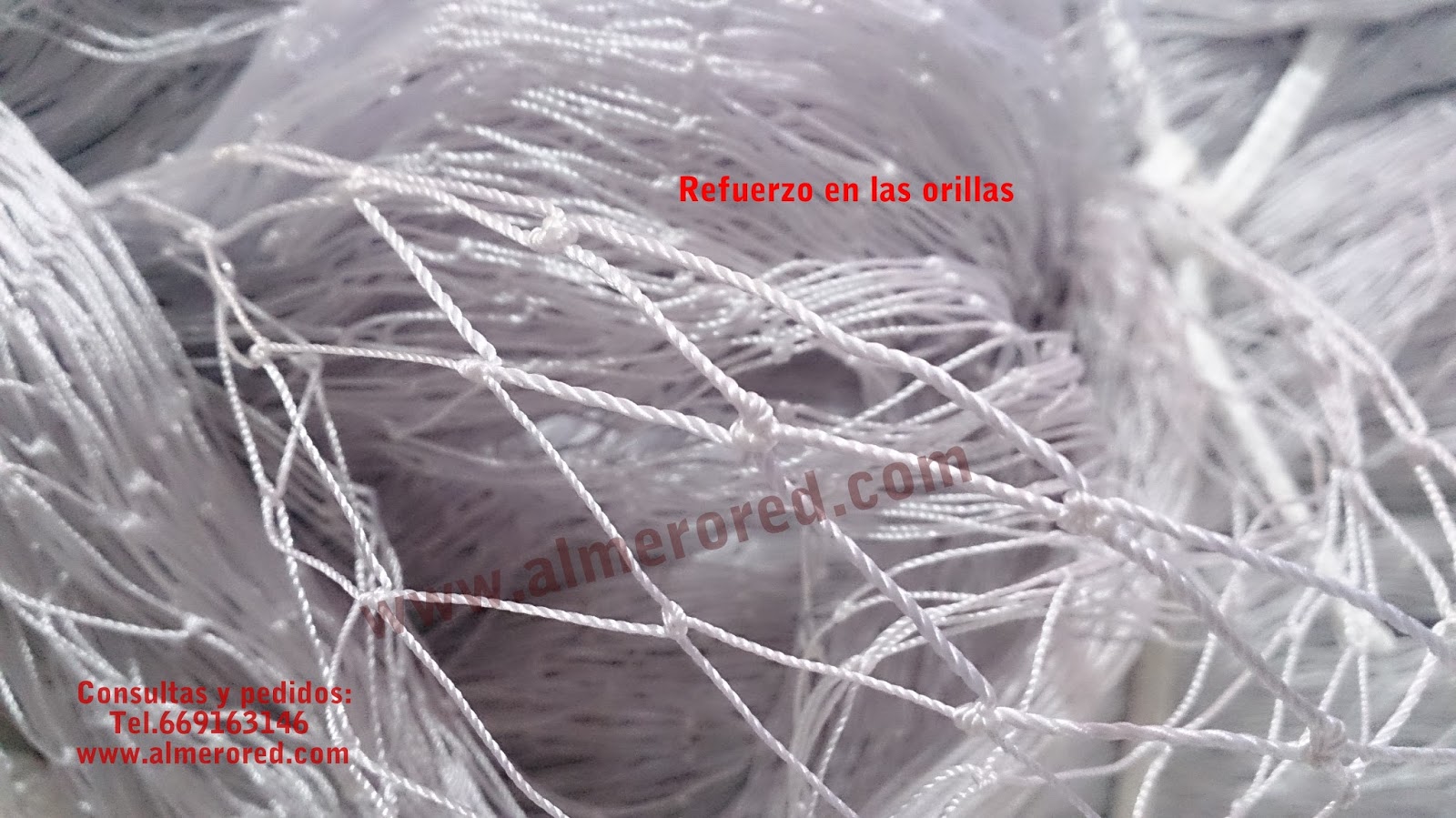 RED de NYLON N6 X 150 MALLAS Almerored
