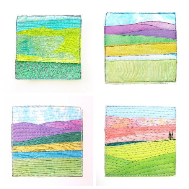landscape quilts