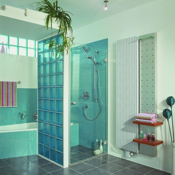 Glass blocks for shower – 44 great pictures!