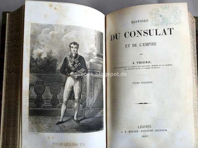 Histoire Du Consulat Et De L'Empire, A. Thiers 1845    