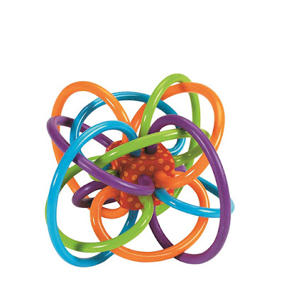 Winkel Rattle and Sensory Teether Activity Rings https://amzn.to/2RiBJbX