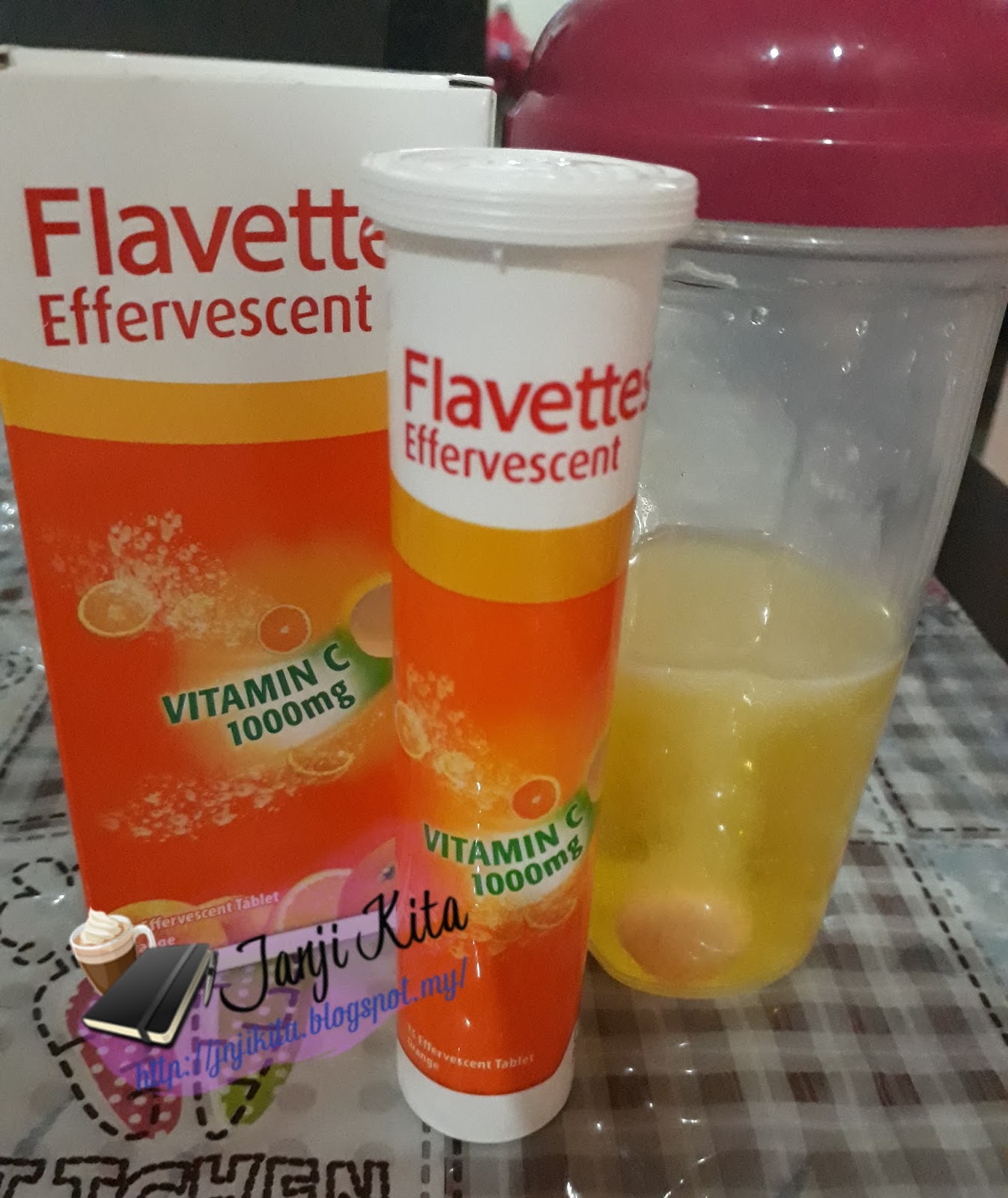 Cara Pengambilan Flavettes Vitamin C Glow Vitaminwalls