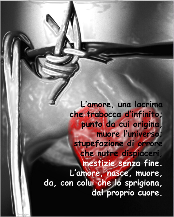 PENSIERI DI RUGIADA... 1998 Amore come dolore PENSIERI DI RUGIADA... 1998 Amore come dolore