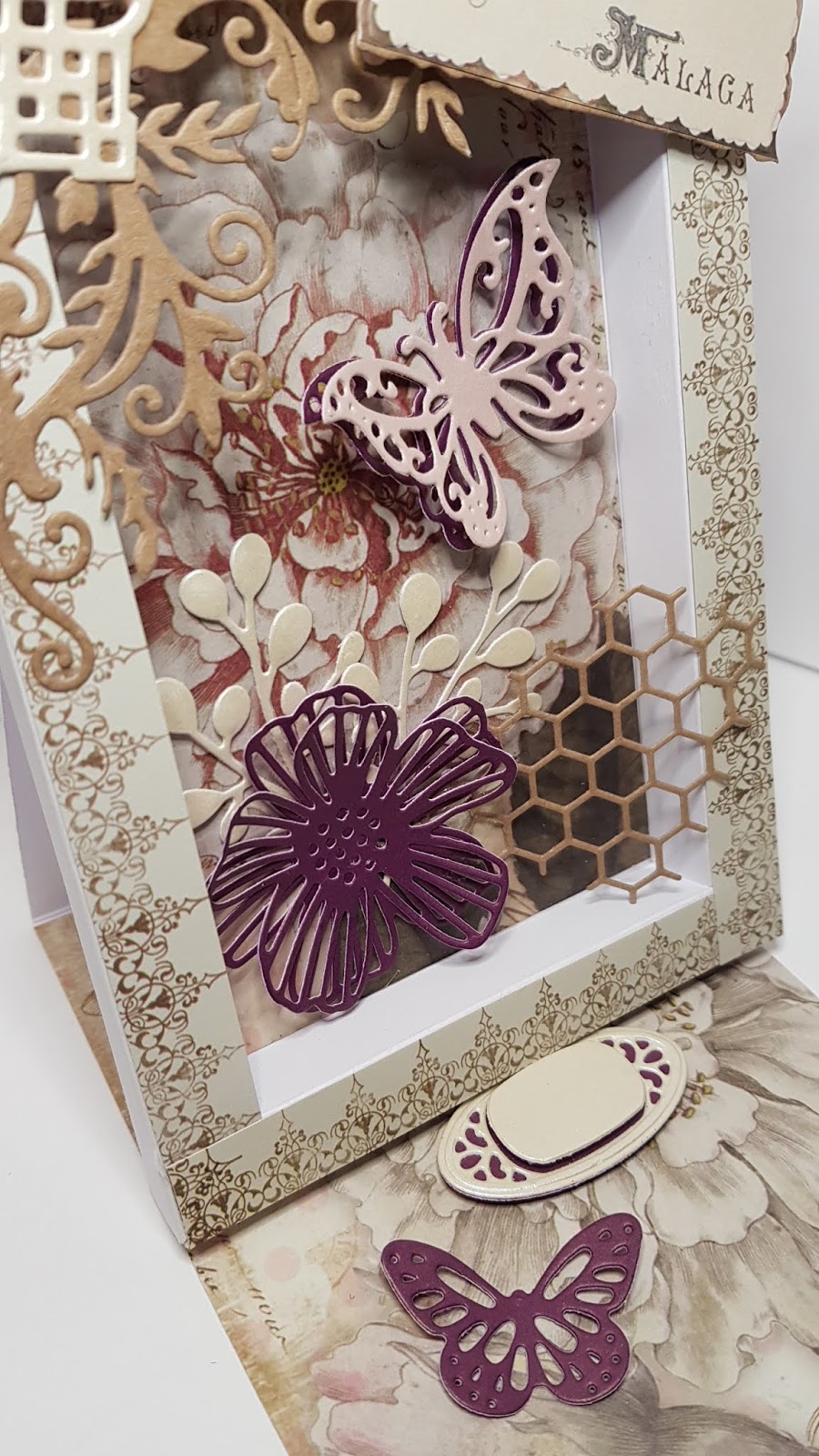 Jo's Crafty Place Shadow Box Easel Card