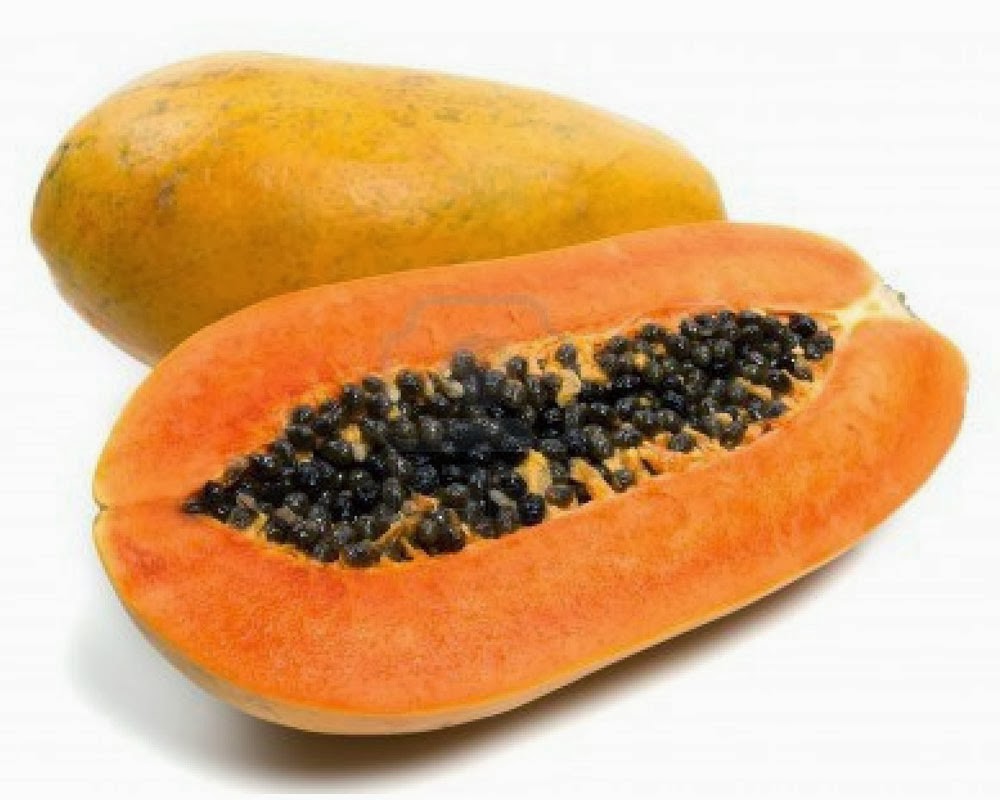 Market Recipe Papaya with Lemon Juice