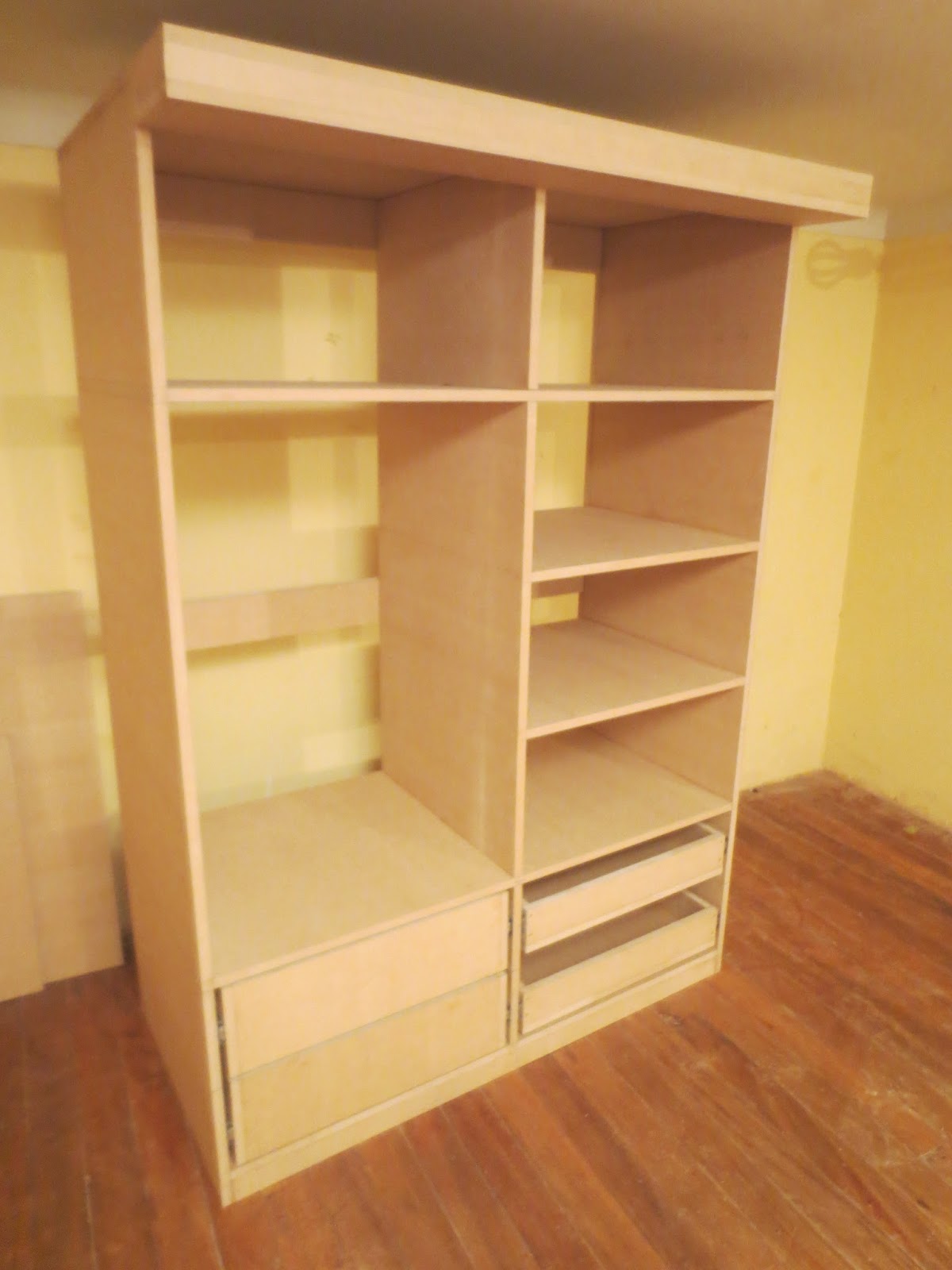 Decoraciones Manualidades En Madera: Como Hacer Un Ropero O Closet