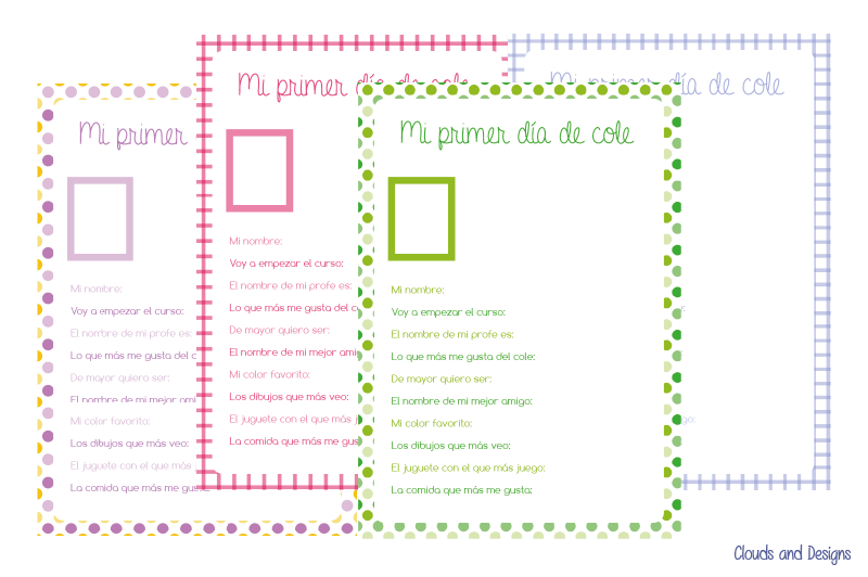El primer dia de cole