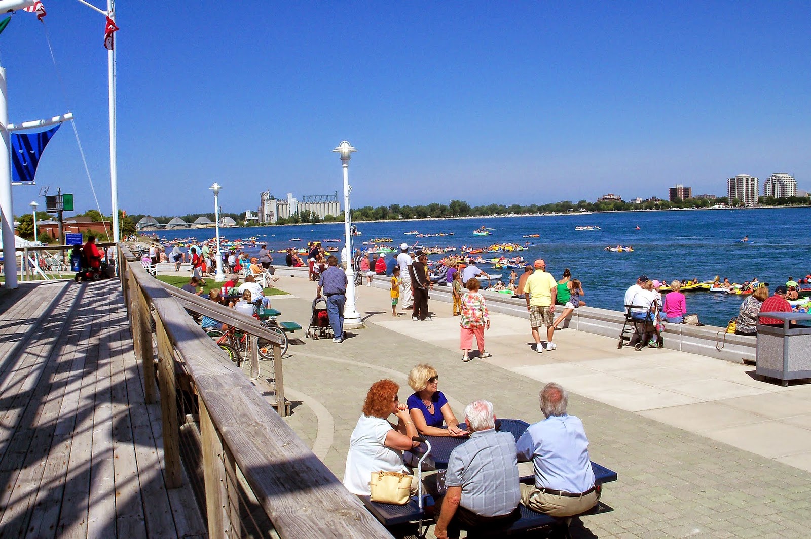 Traveling with the Longdogs Blue Water Riverwalk in Port Huron, MI