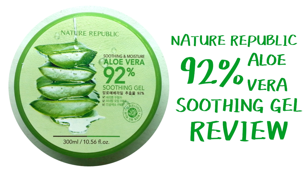The Face Shop Jeju Aloe 99 Fresh Soothing Gel Review FISHMEATDIE