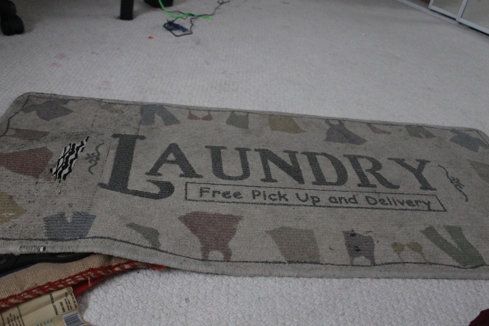 DIY old Floor mats