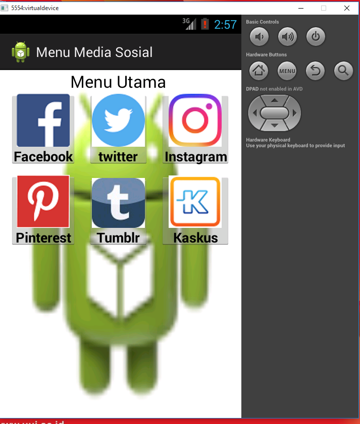 Tutorial Android 10 Membuat Menu Utama Dashboard Kapalomen