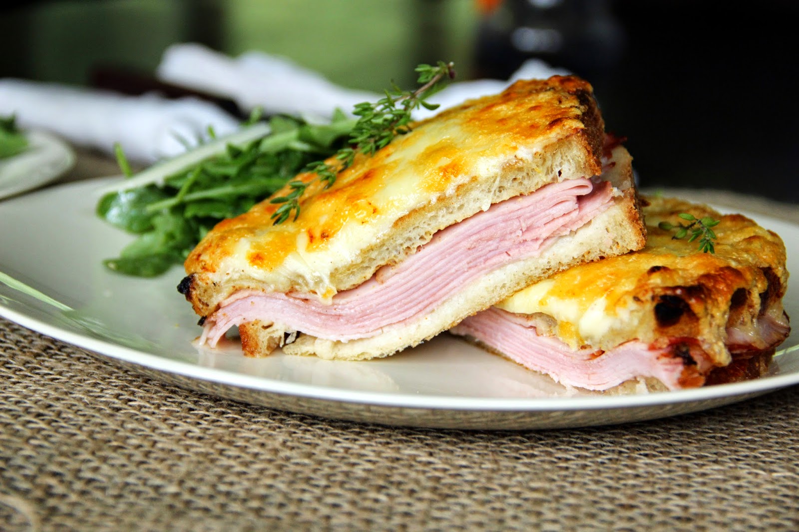 The Owl with the Goblet: Croque Monsieur + Madame