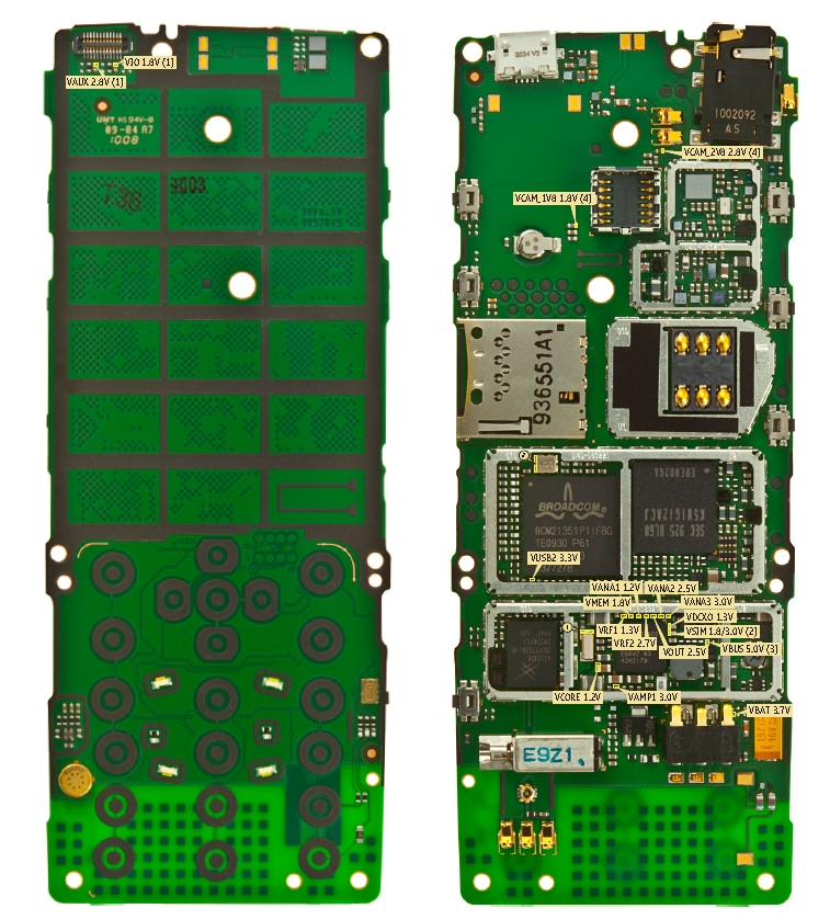 Esquema Elétrico NOKIA X200 RM618 Service Schematic