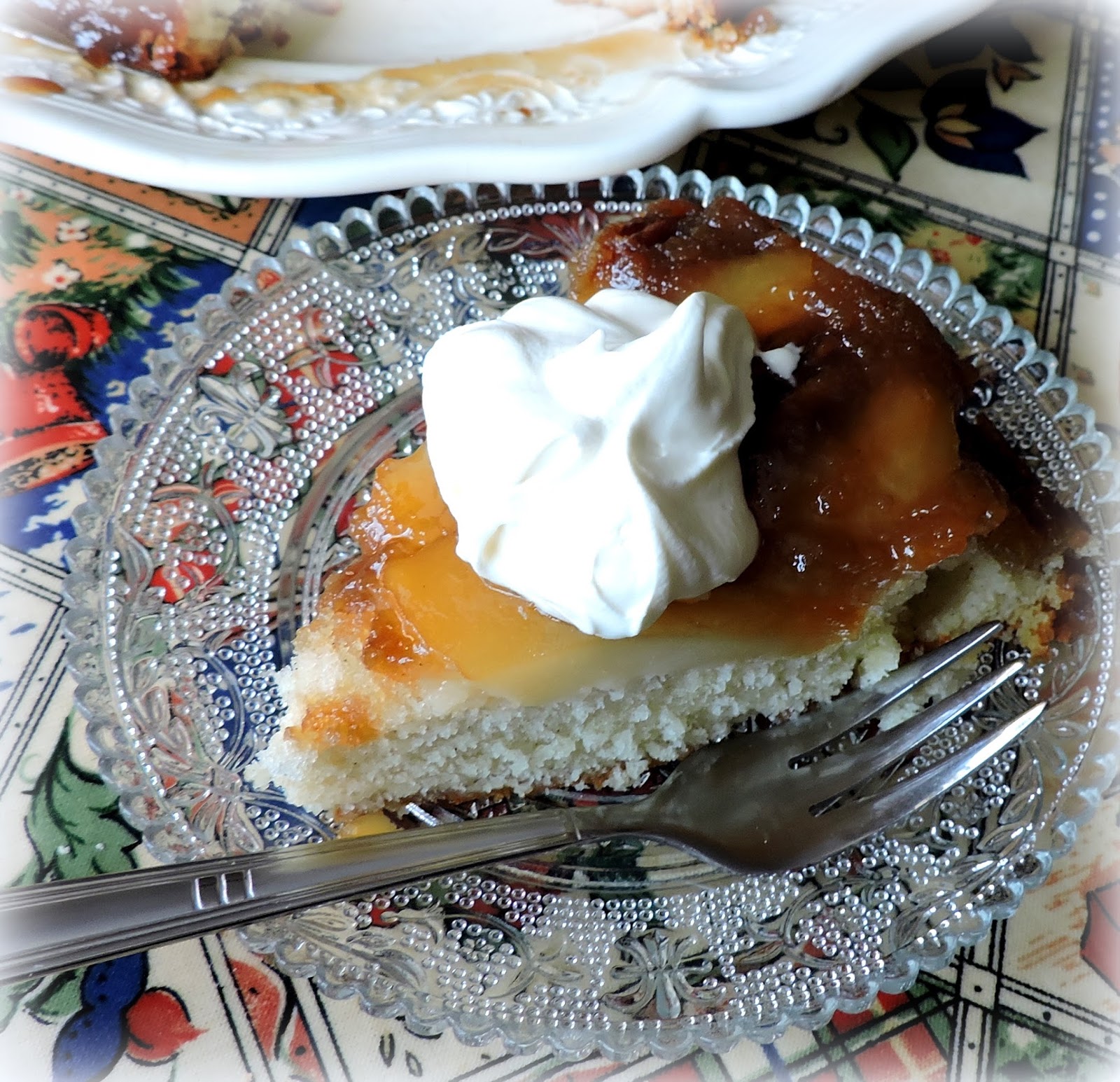 Pear & Maple Upsidedown Cake The English Kitchen